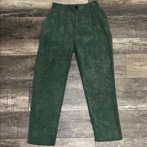 Corduroy trouser pants